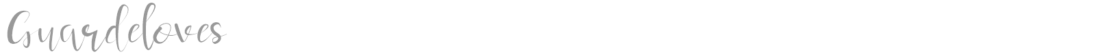 Guardeloves font preview